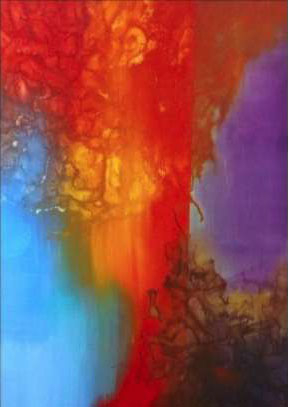 Color Burst 36" x 48"