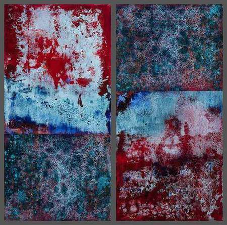 Before My Time 60" x 60" (Diptych) SOLD